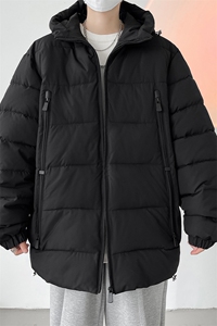 MY8186/P125冬季新款棉衣男装连帽宽松保暖棉袄个性设计棉服上衣图片