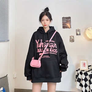 抖音供货、重磅加绒加厚卫衣秋季连帽宽松D223A-DY-WY118-P65图片