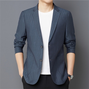 ASD2728男士2023年春季新款长袖西服休闲青年夹克西装薄款单西图片