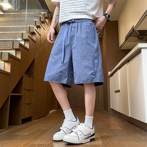 夏季工装短裤男ins潮牌休闲百搭潮流痞帅五分裤D02519-P40图片