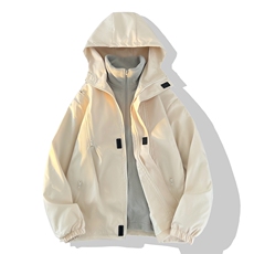 三合一冲锋衣男士加绒棉衣潮大码棉服外套两件套A266-SH80181-P75，男装夹克，电商A266