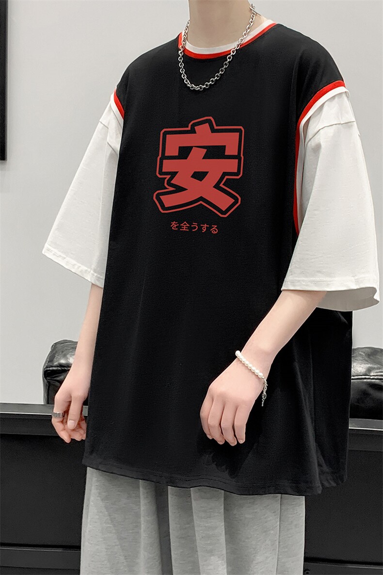 大皂敏电商A088-DF2018-TP30100夏款宽松短袖T恤控50,男装T恤,电商A088