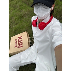 薄款冰丝短袖衬衫男简约纯色垂感休闲痞帅衬衣CS288-P20，男装T恤，星座301C-5