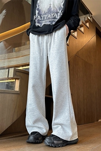 光板得物/唯品二开 微喇休闲运动卫裤 A475特P35 控58图片