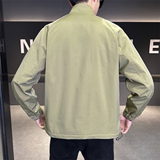 夹克男秋季立领高品质外套型男商务休闲百搭外套夹克N8816-P75，男装夹克，星座310B-3