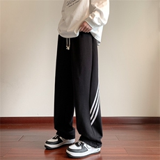 K126/P50春装新款现货高品质华棉休闲裤男运动裤卫裤大码宽松裤子，男装休闲裤，电商基地A050