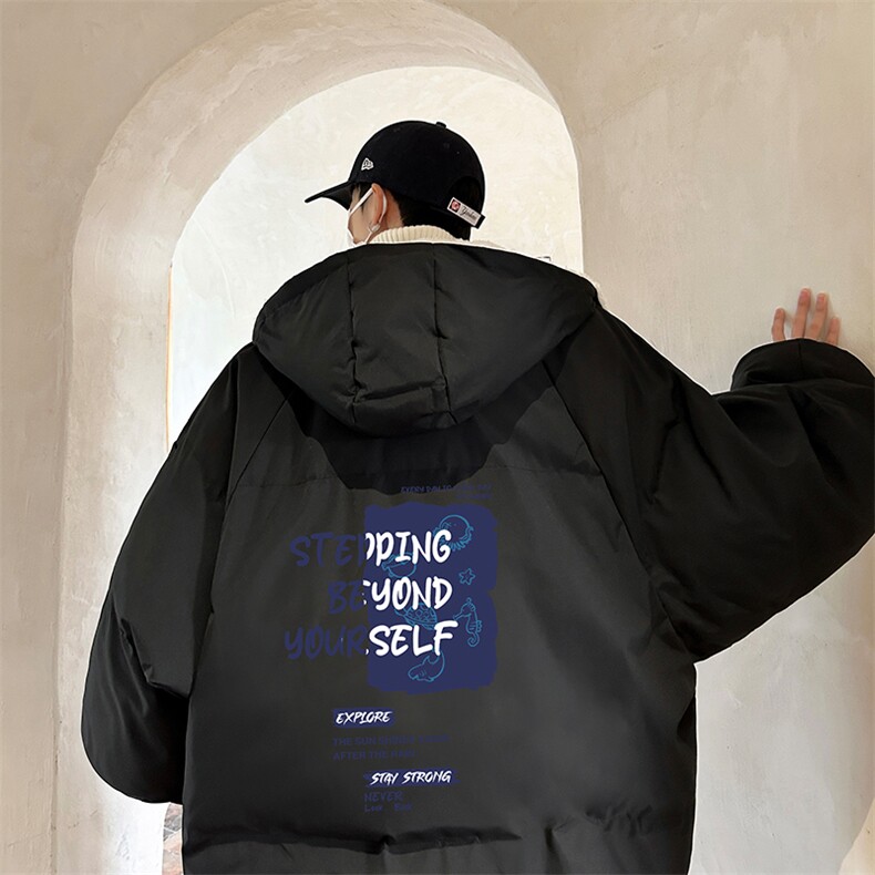 控128加绒面包服男大码羊羔毛棉衣男MY16345-P100,男装棉衣,电商A040