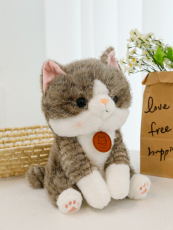 顶新玩具 坐姿大脸猫咪