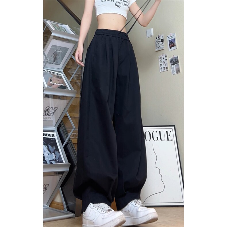 美式潮高腰显瘦宽松大码全棉休闲裤小束脚K8583-P42【特价】,男装休闲裤,电商A007