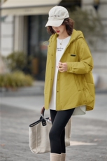 时尚休闲连帽加棉加厚外套女2025秋冬新款宽松百搭保暖轻薄款棉服，女装棉衣/棉服，贝蕾酷儿