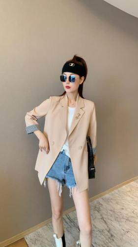 【现货】七分袖韩版气质显瘦休闲西装，女装西装，名怡