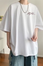 图案已注册夏季潮ins韩版短袖T恤男潮宽松半袖打底衫D024/P25，男装T恤，电商B209