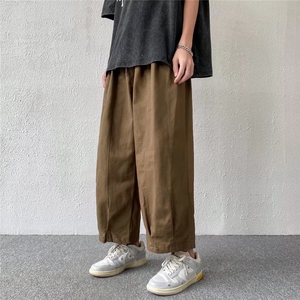 工装裤男夏ins潮直筒韩版潮流机能宽松男女生休闲裤K2977P33,个子矮女生夏天穿搭技巧图片