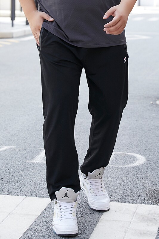 男春夏大码弹力冰丝网眼空调裤5032-1_998(L-4XLP605XL-9XLP65),男装休闲裤,星座1516-1