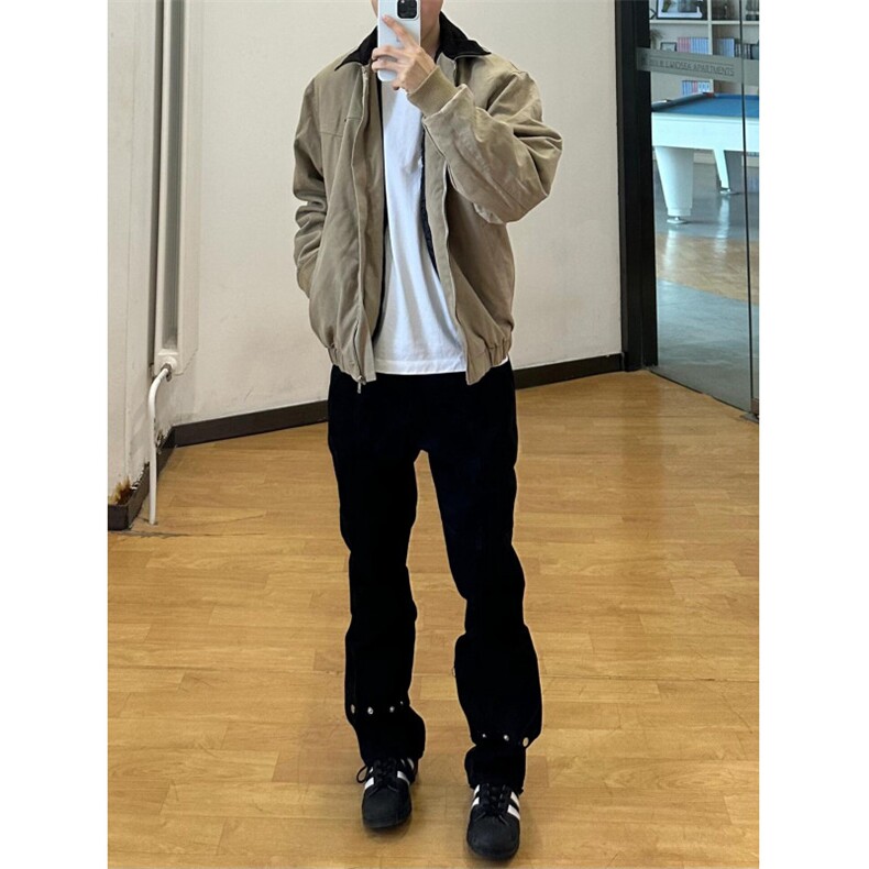 【有货】美式复古短款工装外套男春秋cleanfit夹克Y185CC-特P75,男装夹克,星座1007（原301D）