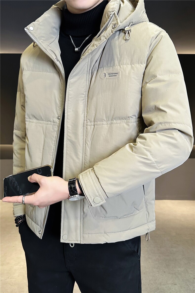 标50绒轻薄羽绒服男冬季2025新款可拆卸连帽外套A313-2601-P225,男装羽绒服,电商A313
