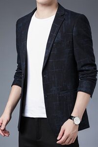 M207556钱塘2020-2秋冬男士高端商务休闲便服单西P170控价不低308图片
