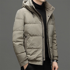 CSYR95523钱塘2020-2时尚休闲百搭简约中年男士有帽羽绒服P250，男装羽绒服，钱塘207-2