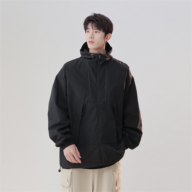 JK916-P83美式冲锋衣外套男夹克女秋冬户外防风防水潮牌情侣款,男装夹克,电商D310B