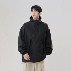 JK916-P83美式冲锋衣外套男夹克女秋冬户外防风防水潮牌情侣款，男装夹克，电商D310B