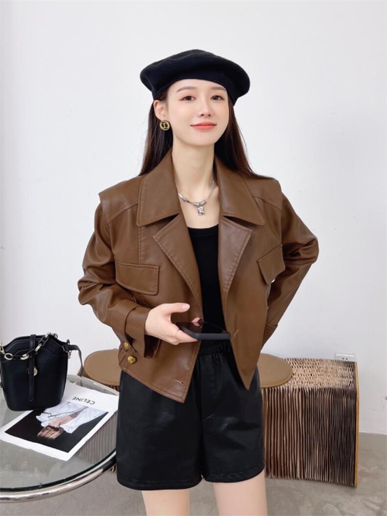 皮衣，女装皮衣，时代公主