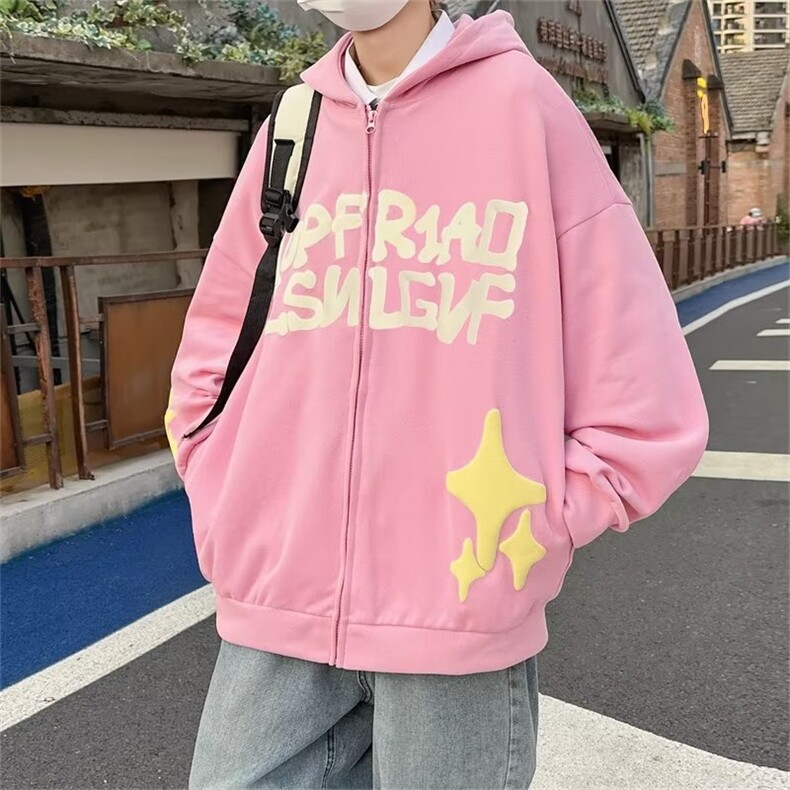 卫衣男潮牌秋冬高街hiphop外套WY01P42,男装卫衣,星座1116-2