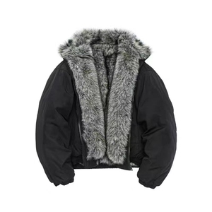现货(网图)美式简约复古棉服潮牌情侣高街立领加厚313B-M099-P138