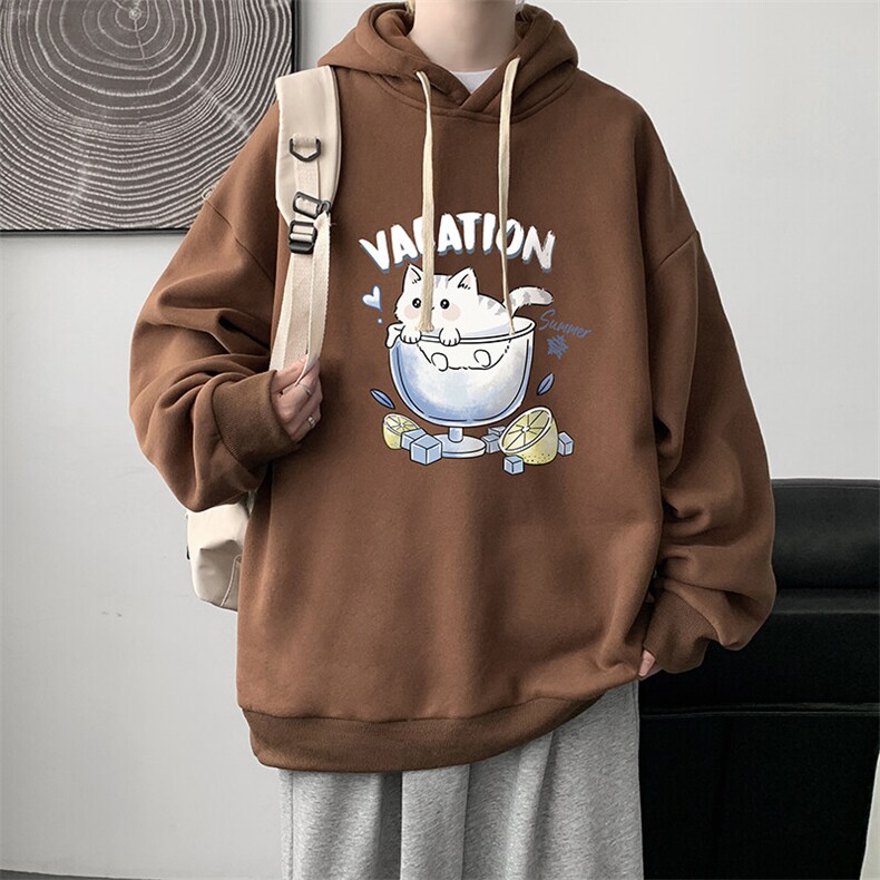 连帽卫衣男大码胖子帽衫大号运动服WY2408-P35,男装卫衣,电商A040