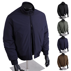 抖音美式高街立领棒球棉服飞行夹克棉衣短款外套男MY1030-P65，男装棉衣，星座1402-1