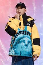冬季棉服外套男潮港风宽松雪山短款情侣棉衣A436-895-P150，男装棉衣，电商A436