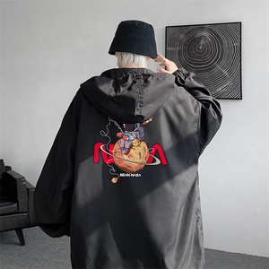 连帽夹克男大码胖子棒球服上衣外套JK65287-P45图片