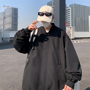 高品质连帽夹克男潮流宽松休闲外套A161-9299-P70图片