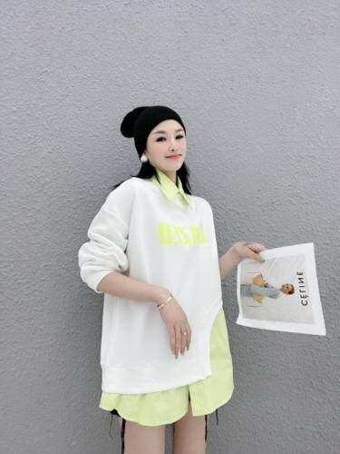 夏款新款衬衣、卫衣，女装卫衣/绒衫，SUPEREDITE 绣铂