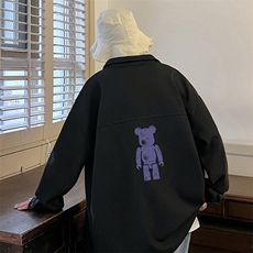控58加厚加绒衬衫男大码长袖衬衣男外套HC79242-P38加绒款-P48，男装衬衫，电商A040