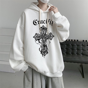 连帽卫衣男大码运动服帽衫外套WY2268-P35 加绒款-P40图片