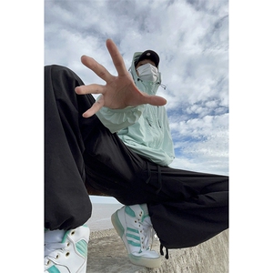 B221 美式ins街头hiphop宽松工装休闲裤子 LK23122-P65 控88图片