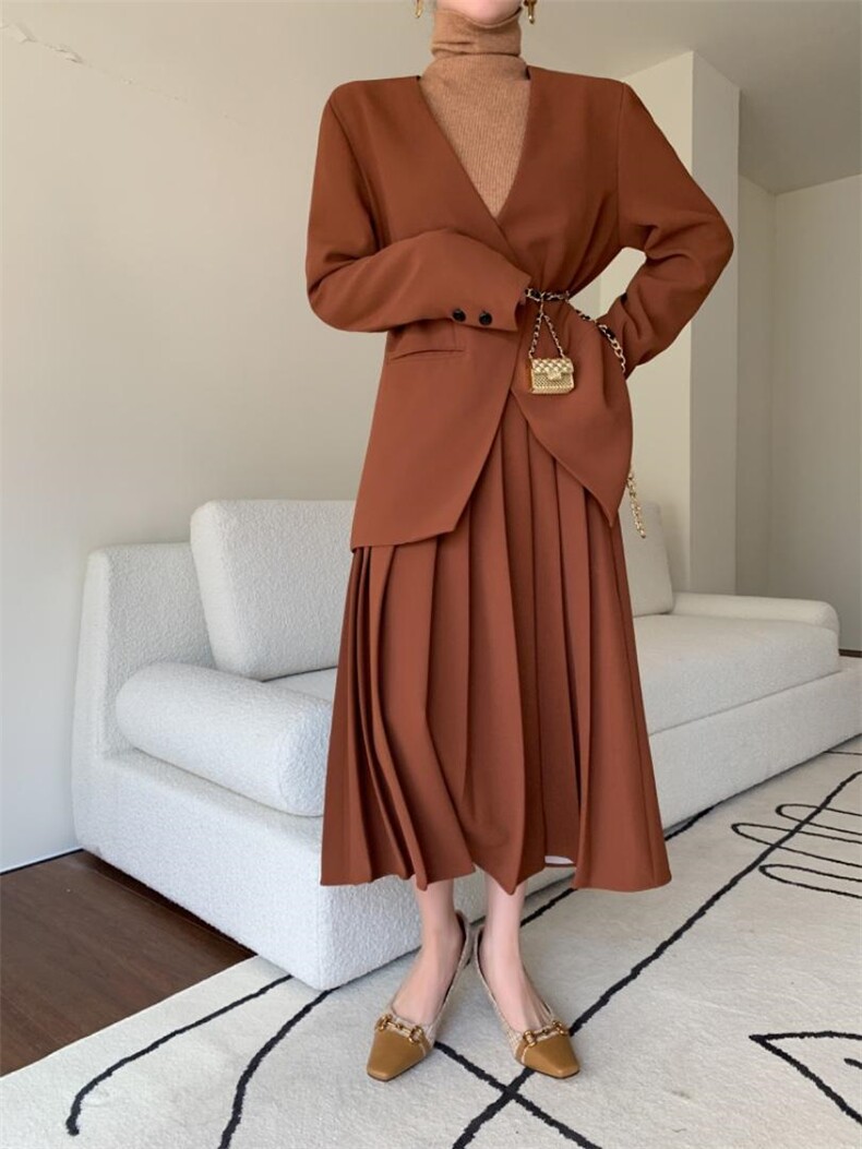 【AI·ENJI】艾恩纪秋季新品气质简约西装套装，女装西装，AI·ENJI 艾恩纪