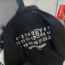 夏款男长袖衬衫字母印花箭头休闲衬衣CS510P35，男装衬衫，星座1013-1