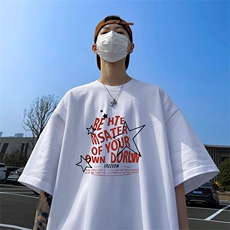 量大优供视频220克美式短袖t恤T2896得物直播有280克品质，男装T恤，电商A486