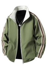 公版男新款夹克休闲时尚立领户外运动潮牌登山服春秋吉普外套，男装夹克，星座218-1（原230）