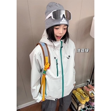 网图现货7色超高性价比冲锋衣多巴胺冲锋衣外套男女JK02-特P48，男装夹克，电商C310