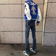 有货DK1157-特批45抖音天猫高质量牛仔裤窄版显瘦直筒裤，男装牛仔裤，星座603-2
