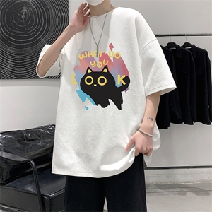230g重磅纯棉短袖t恤男大码半袖半截袖DX17454-P20