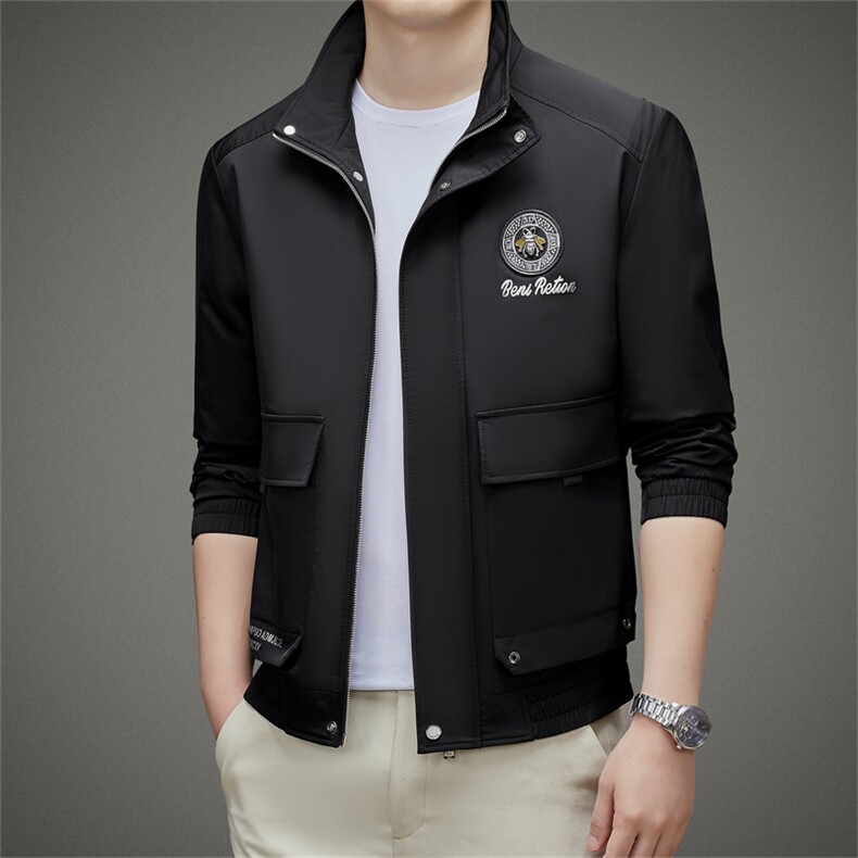 DJ23JK88061钱塘2020-3秋季新款时尚休闲简约帅气潮流夹克P265,男装夹克,钱塘207-3
