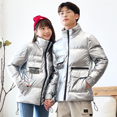 情侣男冬季亮面连帽羽绒棉服保暖外4002-MY8012，男装针织衫/毛衣，星座1018