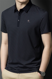F9808男士2024年夏季新款百搭T恤男短袖日常休闲体恤男装图片