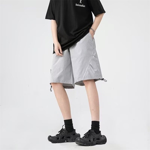 美式户外机能速干工装短裤男夏基础款休闲运动五分裤潮K6423-P32图片