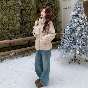 现货新款水貂毛皮毛一体软糯环保绿色皮草配包包p215-k328图片