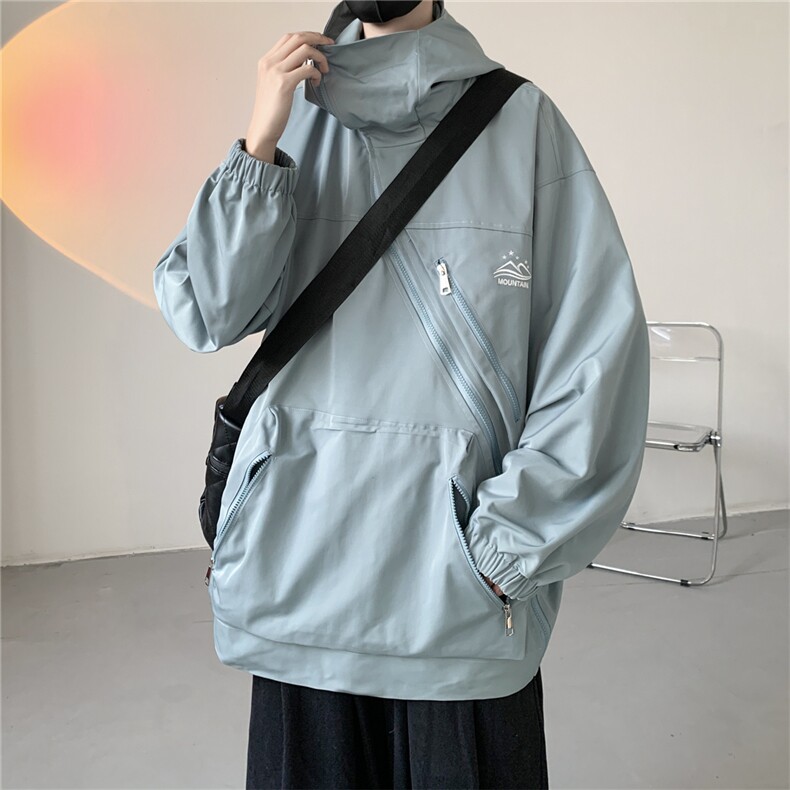连帽冲锋衣夹克cwy233-P85控118,男装棉衣,电商B370