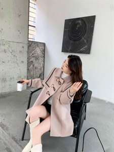 羊绒大衣现货图片